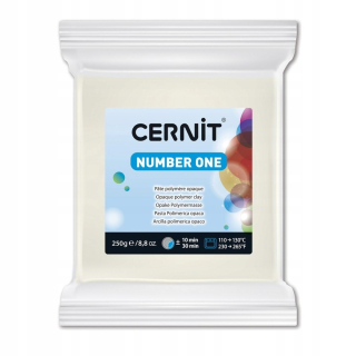Modelovacia hmota Cernit White Nepriehľadná. 250 g